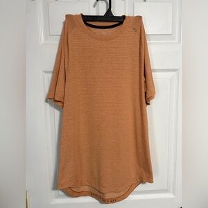 lululemon athletica Orange Short Sleeve Tee